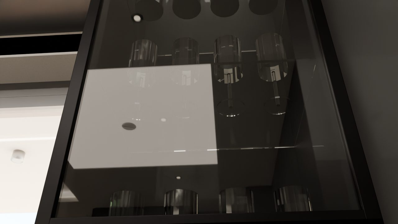 28 · Kueche Vitrine
