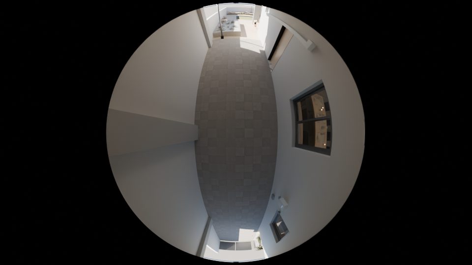 Kamerasicht K4 · AI 360 · Garagendecke Mitte