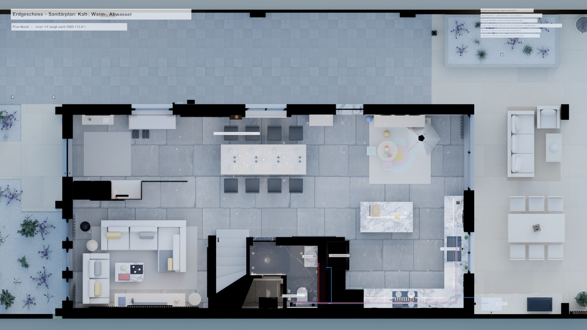 Plan EG · Sanitär