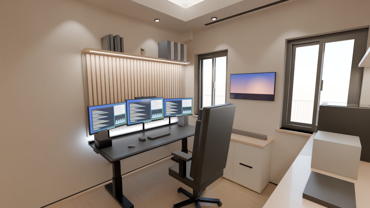Büro: Büro Ecke Nordost