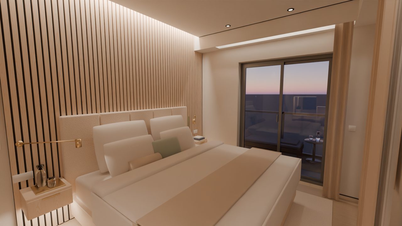Gästezimmer: Gästezimmer Ecke Nordwest · Abend