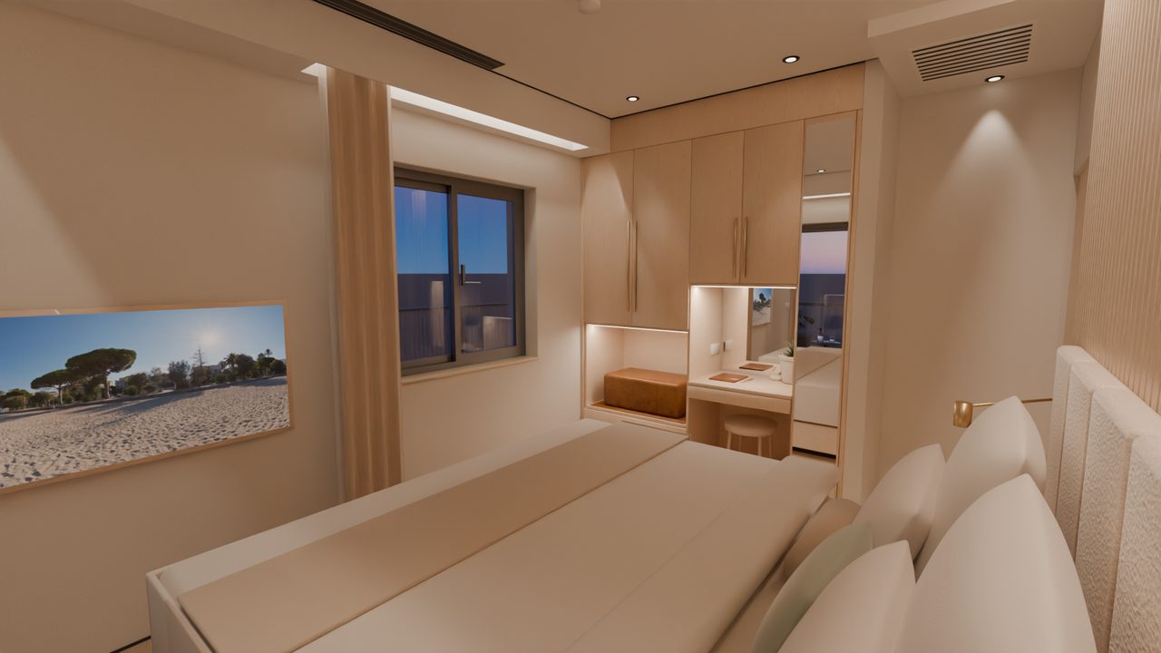 Gästezimmer: Gästezimmer Ecke Südost · Abend