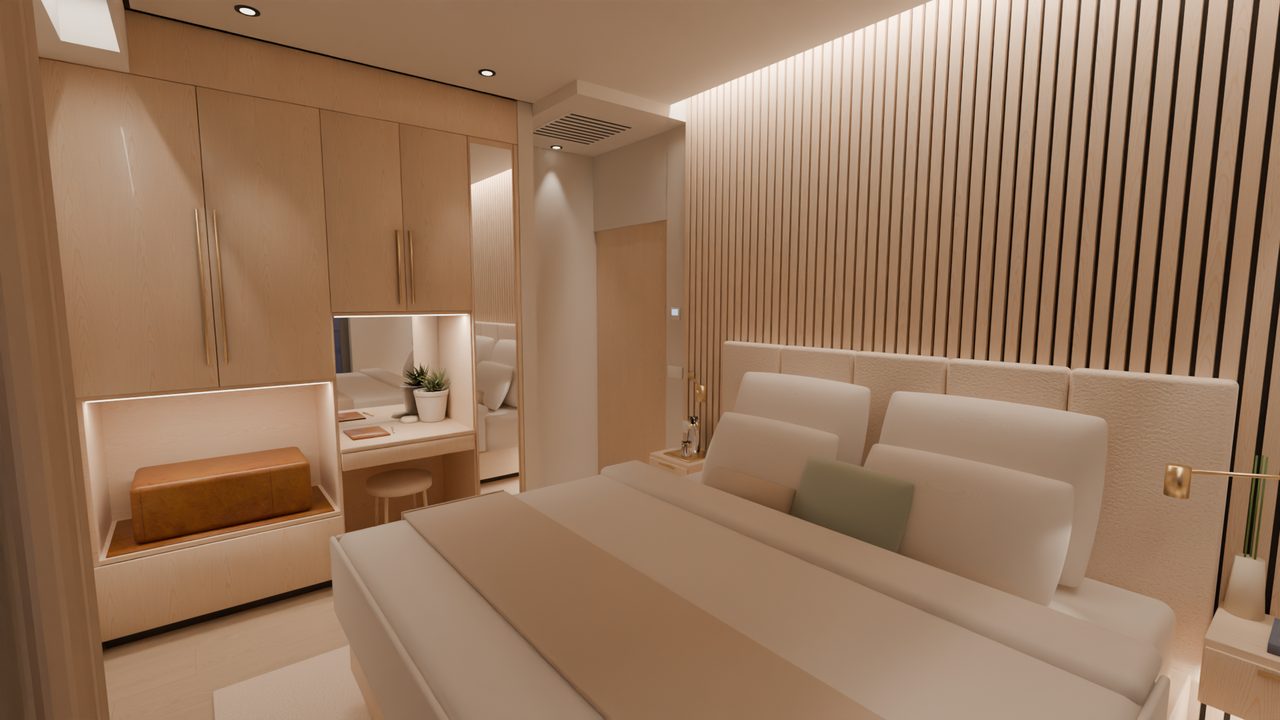Gästezimmer: Gästezimmer Ecke Südwest · Abend