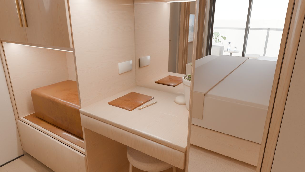 Gästezimmer: Gästezimmer Schreibplatz