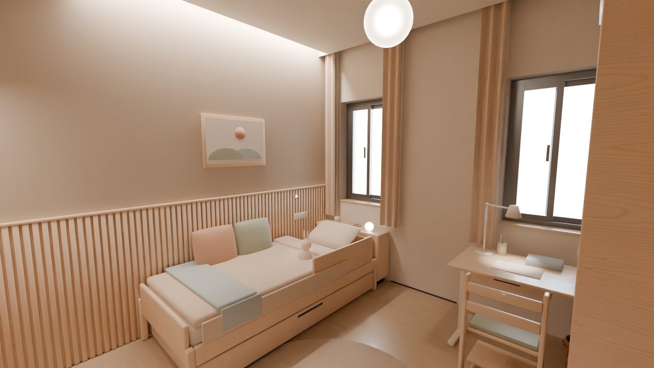 Kinderzimmer: Kinder Ecke Nordwest