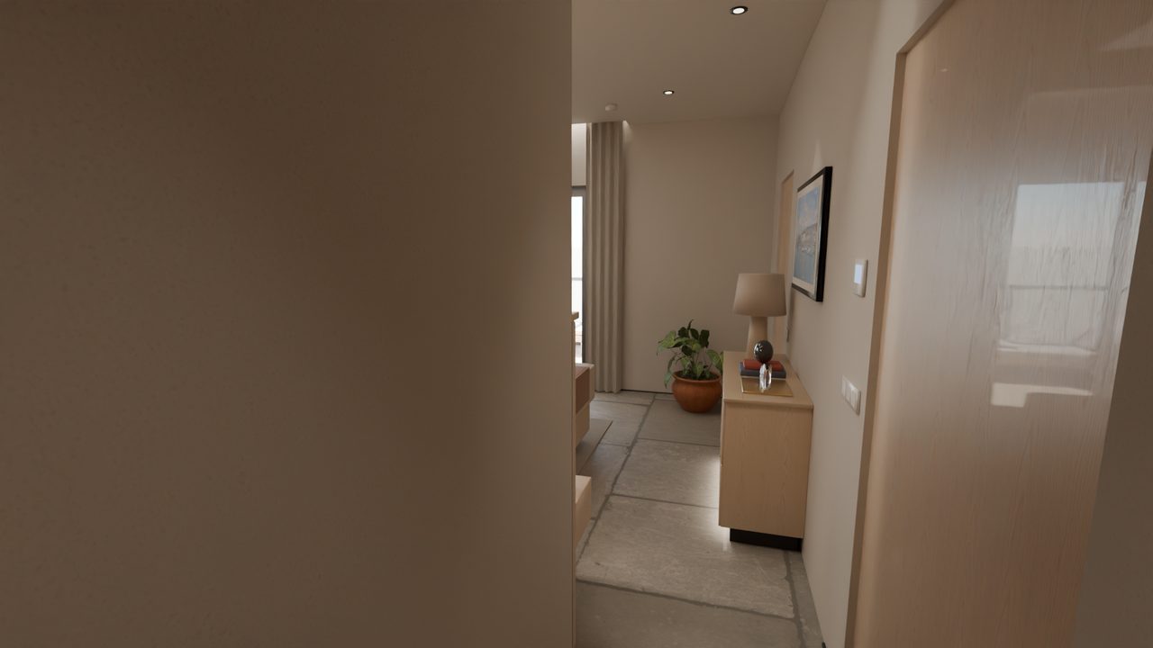 Master-Suite: Schlafzimmer Vorraum