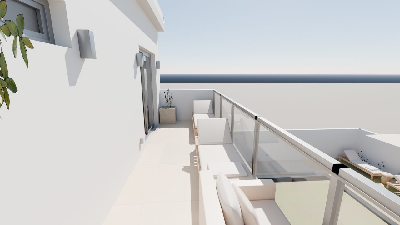 Außenanlagen: OG-Terrasse 2