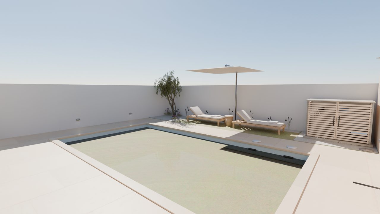 Außenanlagen: Poolgarten 2