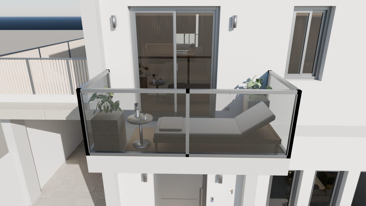 Gästezimmer: Südbalkon 1